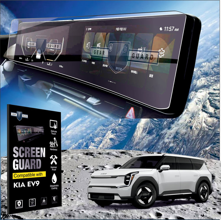 Kia EV9 Car Full Touch Screen Infotainment System Protection Guard - CFC_EV9