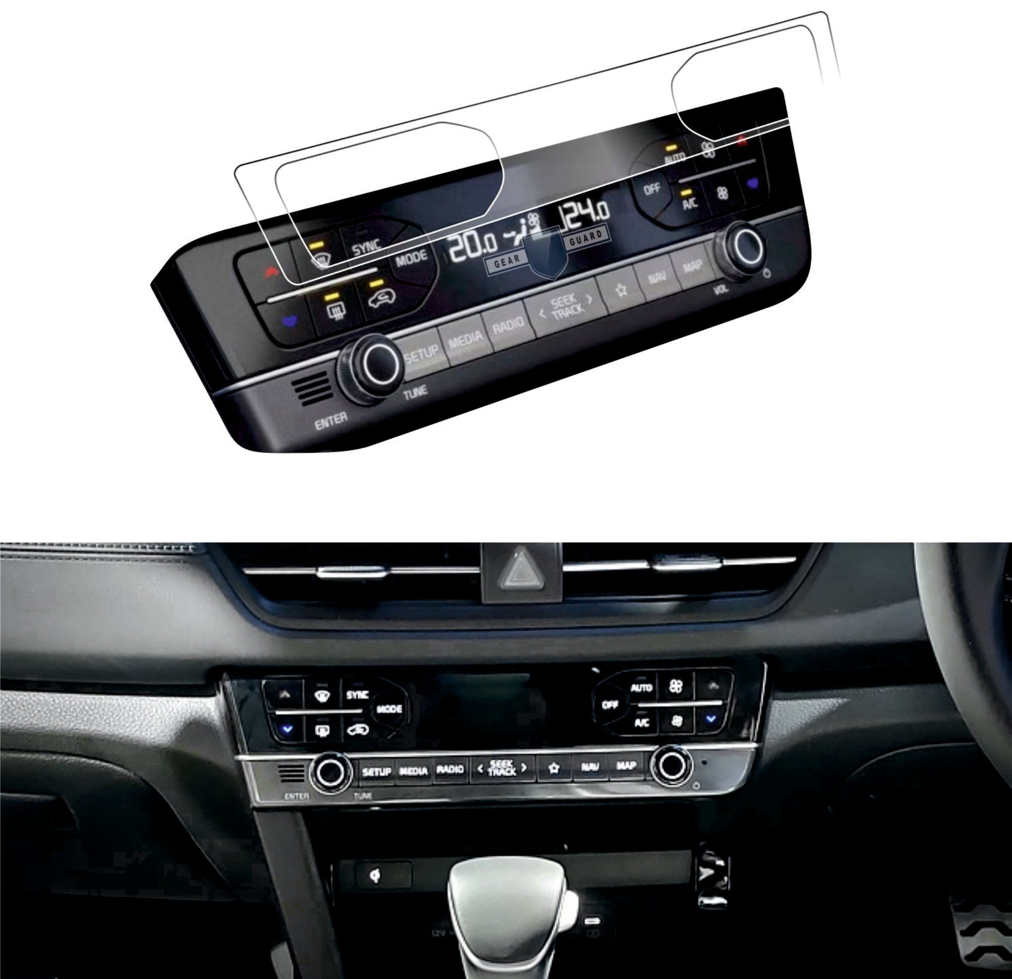Kia Seltos Ac vent guard - PO_KIAAC_TOP