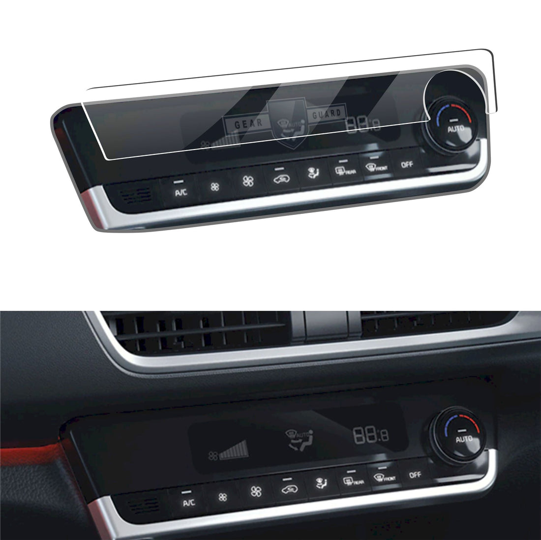 Kia Seltos Facelift Car Accessories AC Vent Screen Guard -SELTOS_FACE_AC