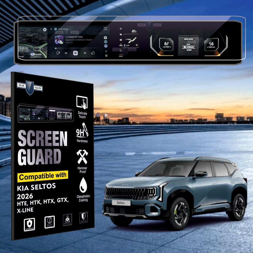 Kia Seltos Full Touch Screen Guard [2026] - CFC_SELTOS_2026