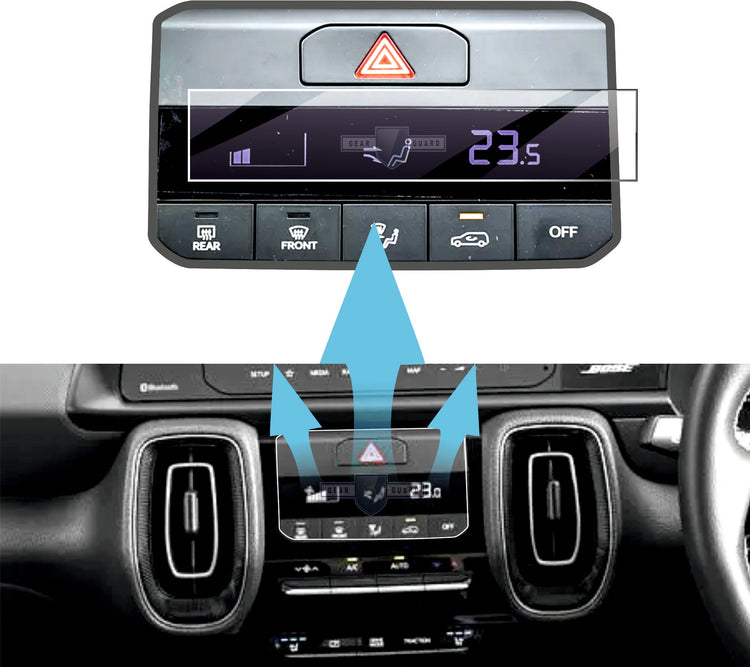 Kia Sonet Facelift AC Vent Screen Guard [2024 - 2025] - S8C_SONET_2024_AC-1