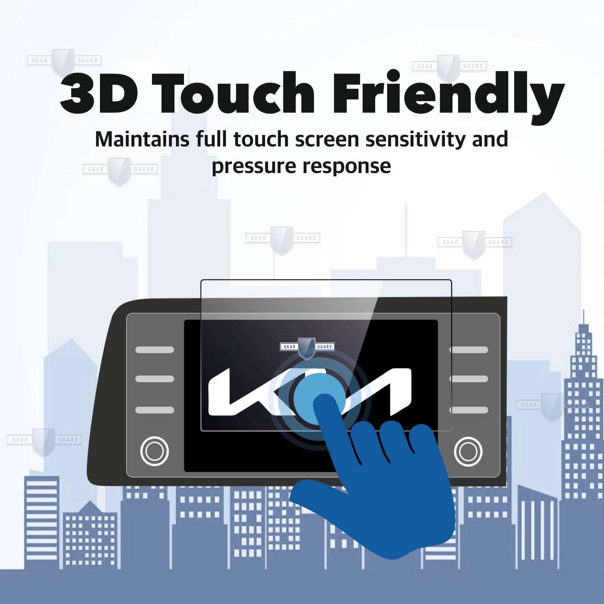 Kia Sonet Touch Screen Guard [2024 - 2025] - M10C_SONET_F