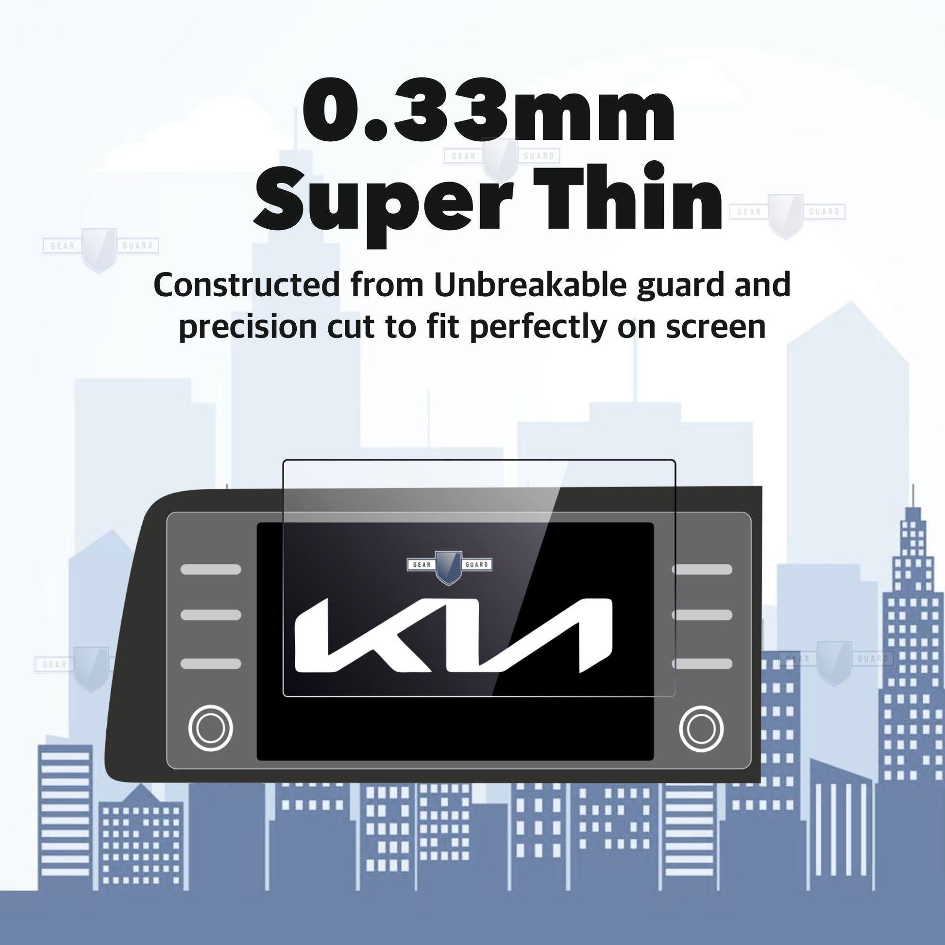Kia Sonet Touch Screen Guard [2024 - 2025] - M10C_SONET_F