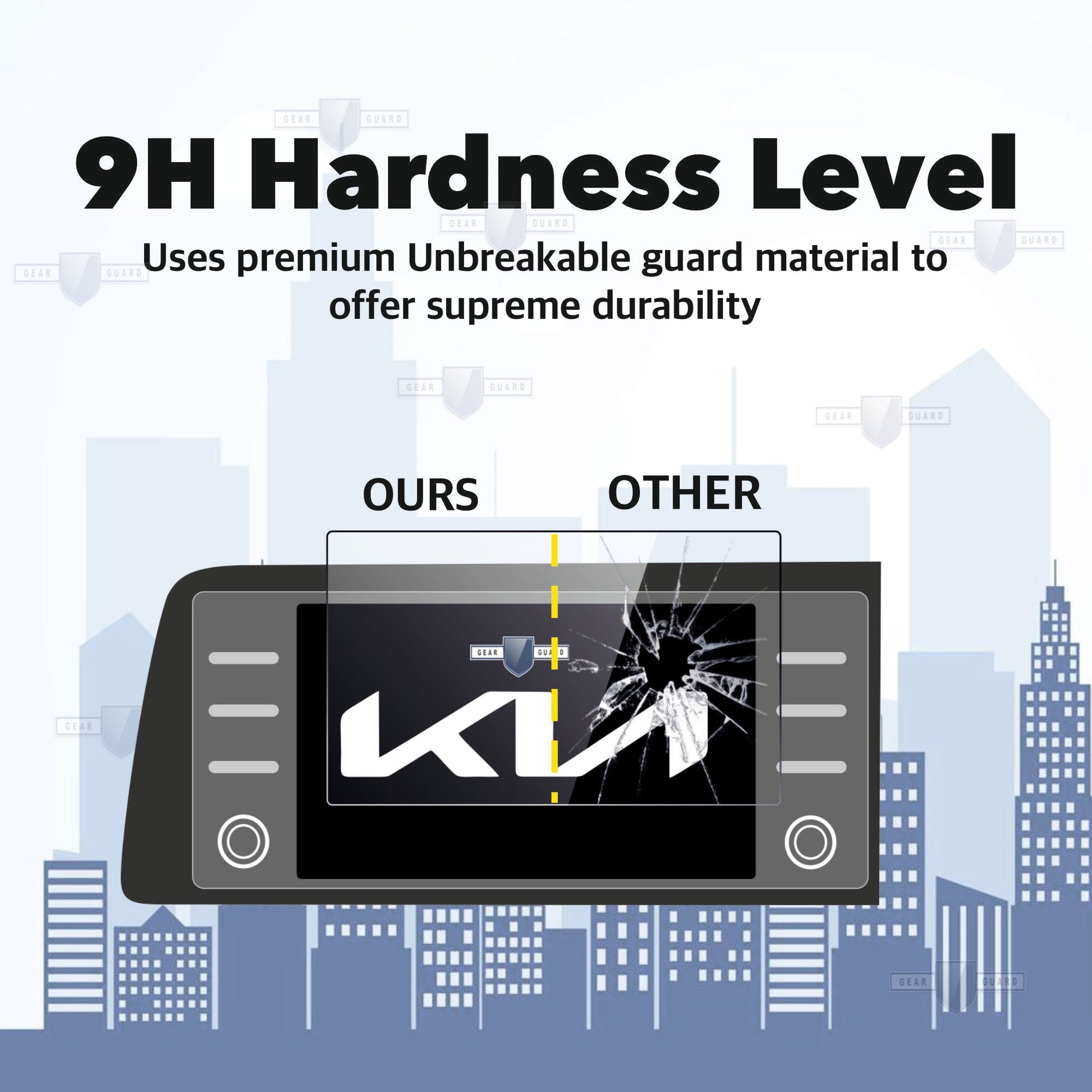 Kia Sonet Touch Screen Guard [2024 - 2025] - M10C_SONET_F
