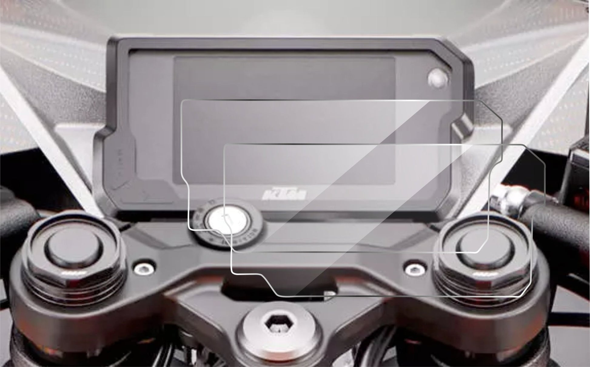 KTM RC 200 Accessories 2022 Instrument Cluster Touch Screen Guard -KTM_RC200_2023