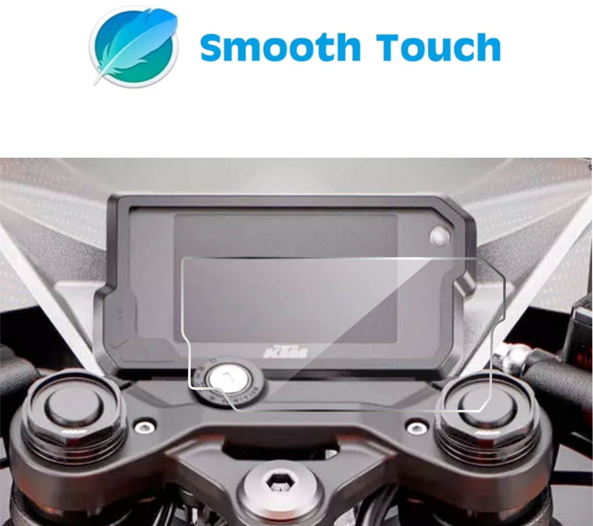 KTM RC 200 Accessories 2022 Instrument Cluster Touch Screen Guard -KTM_RC200_2023