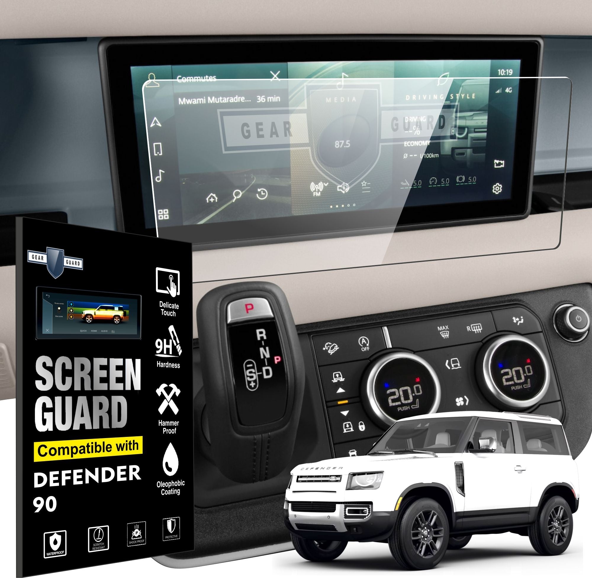 Computer Gerr Box Rang Rover Defender Range Rover Defender Accessories & Screen Protectors | Interior ...
