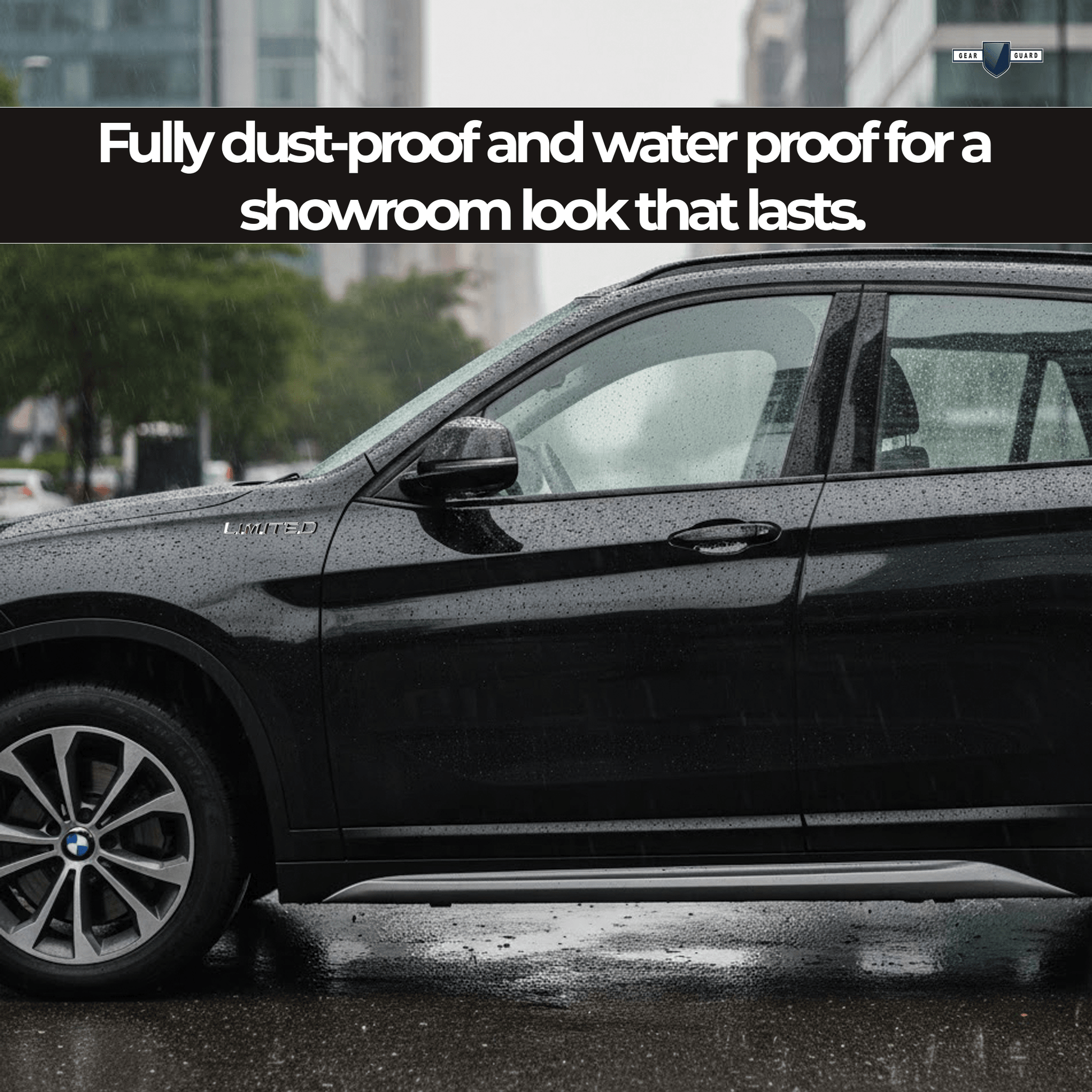 Limited 3D Metal Logo Car Badge Emblem | 11.5cm x 1.5cm | All Vehicle Exterior Decorative Logo, Self - Adhesive - STICKER_LIMITED_CHR