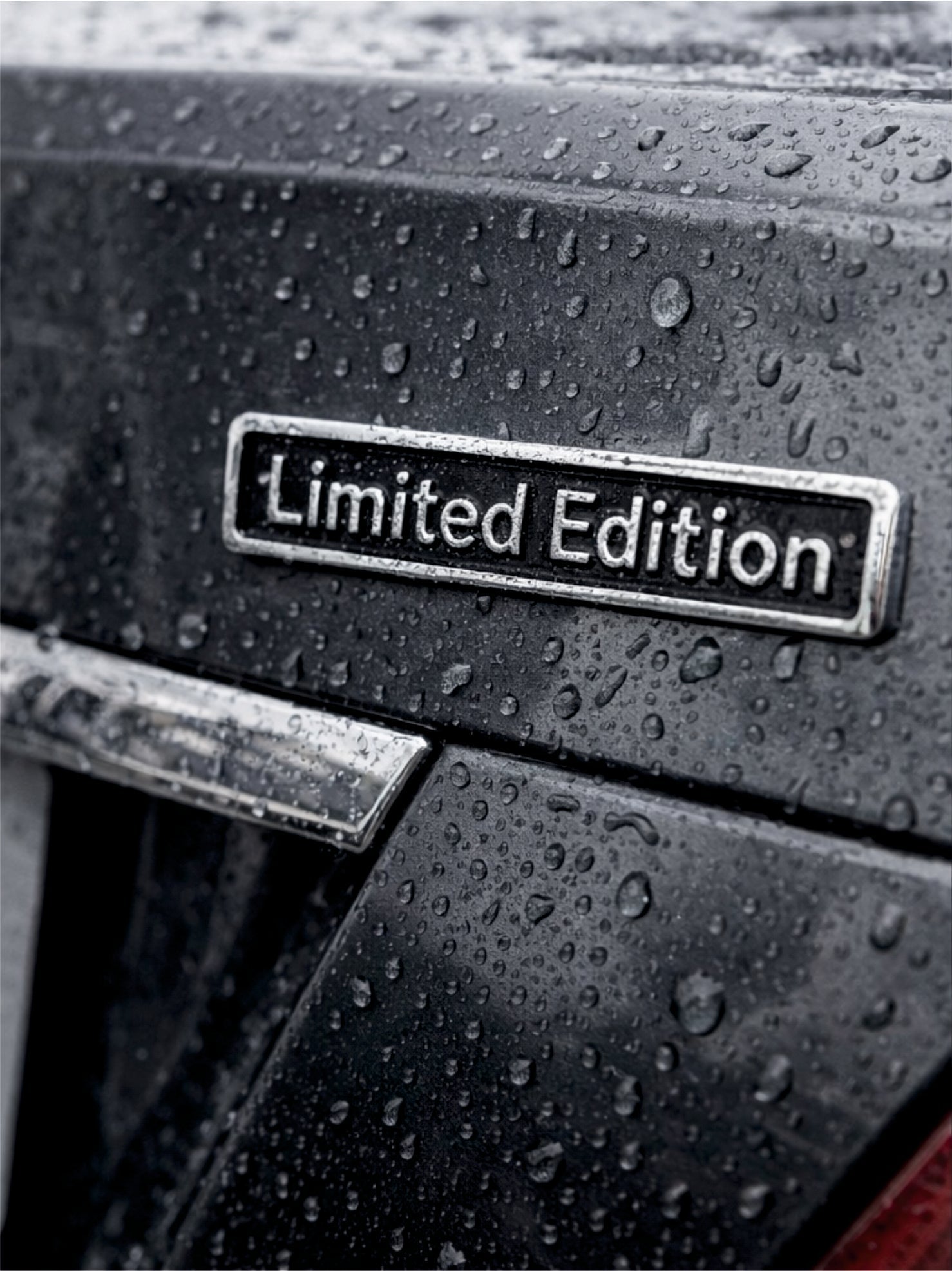 Limited Edition Black & Chrome Style 3D Metal Sticker - STICKER_LMTD_EDITION_BS