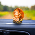Little Hanuman idol For Car Dashboard Accessories - BAL_HANUMAN_ORAN
