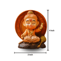 Little Hanuman idol For Car Dashboard Accessories - BAL_HANUMAN_ORAN