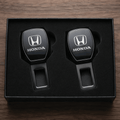 Luxury Gunmetal Finish VIP Seat Belt Alarm Stopper - Pack of 2 - ALRM_STOPPER_HONDA