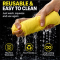 Magic Super Absorbent Cleaning Towel | Reusable Car & Home Drying Cloth [42x30cm] -MAGIC_TOWEL