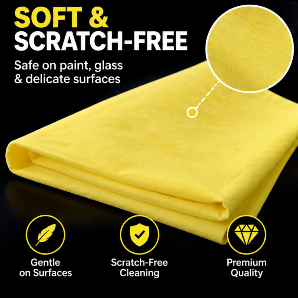 Magic Super Absorbent Cleaning Towel | Reusable Car & Home Drying Cloth [42x30cm] -MAGIC_TOWEL
