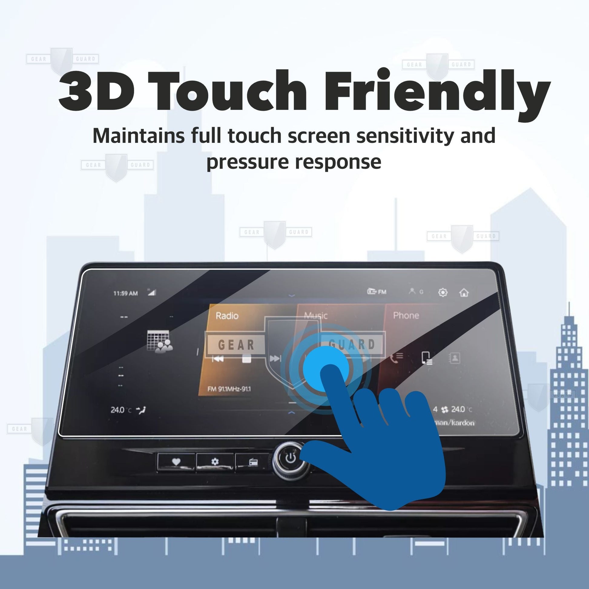 Mahindra 3XO Instrument Cluster | MID Screen Guard [2024] -M10M_3XO_MID