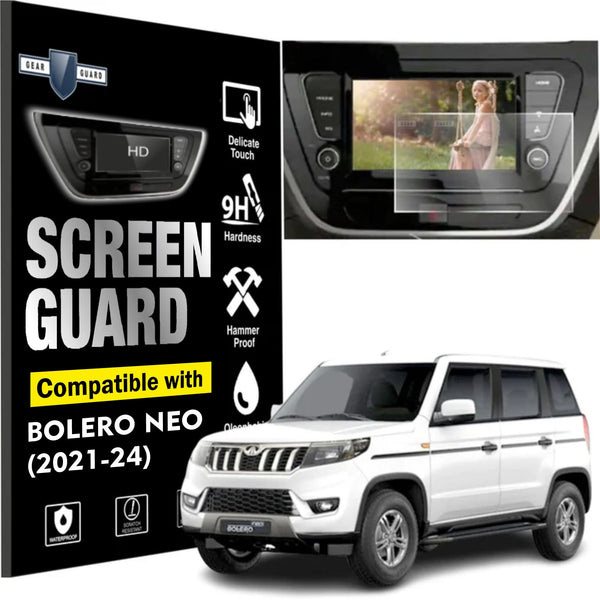 Mahindra Bolero Neo Touch Screen Guard [2021 - 2025] - C7C_BOLERONEO