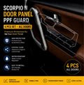 Mahindra Scorpio N Door Panel Precut PPF Guard -SP_SCOR_N_DOOR_PPF