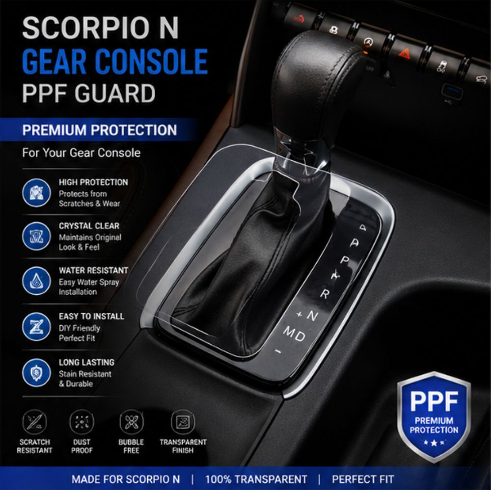 Mahindra Scorpio N Facelift Full Precut PPF Film Kit [2026] -SCORPIO_N_FACE_KIT_PPF