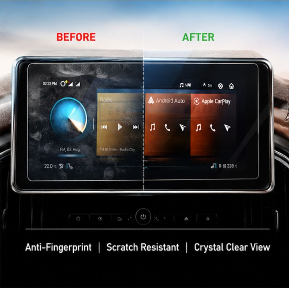 Mahindra Scorpio N Facelift Touch Screen Guard [2026] -M10C_SCORPION_FACE