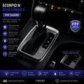 Mahindra Scorpio N Gear Panel Precut PPF Guard -SP_SCOR_N_GEAR_PPF