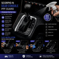 Mahindra Scorpio N Gear Panel Precut PPF Guard -SP_SCOR_N_GEAR_PPF