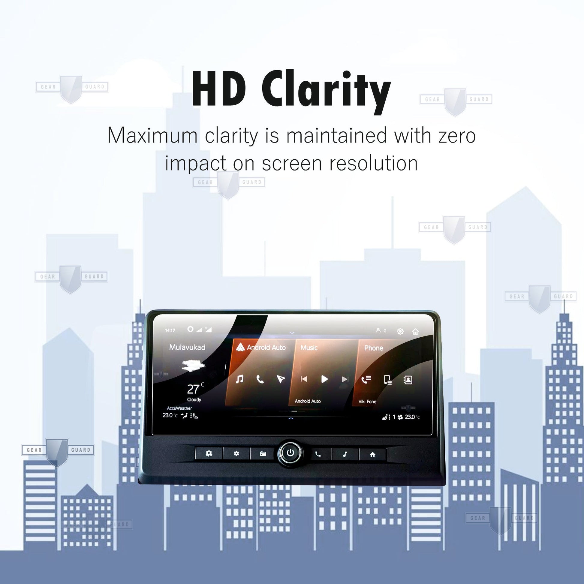 Mahindra Thar ROXX 10.25" Infotainment With Instrument Cluster | MID Screen Guard (Combo) [2024 - 2025] - M10C_THAR_ROXX_COMBO