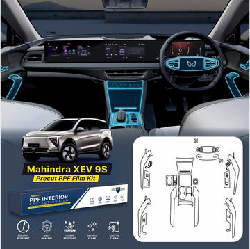 Mahindra XEV 9S Interior Precut PPF Film Kit -VS_9S_PPF_KIT