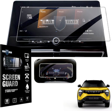 Mahindra XUV 3XO Infotainment System and Instrument Cluster | MID Screen Guard [2024 - 2025] - M10C_3XO_COMBO