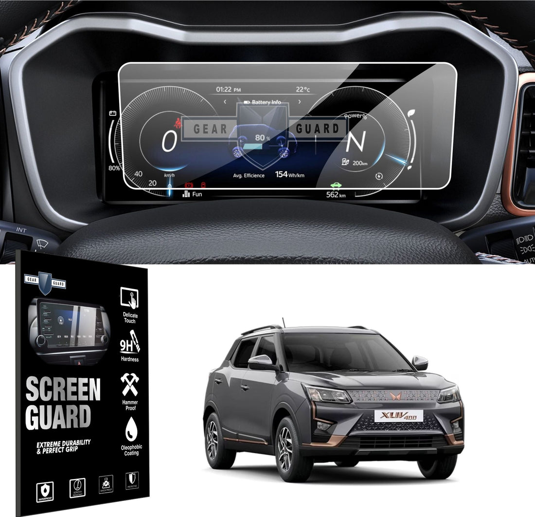 Mahindra XUV 400 EV Instrument Cluster | MID Screen Guard [2024] - M10C_XUV400_MID