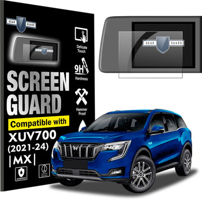 Mahindra XUV 700 8"inch Touch Screen Guard [2021 - 2025] - SG_XUV_8"_C