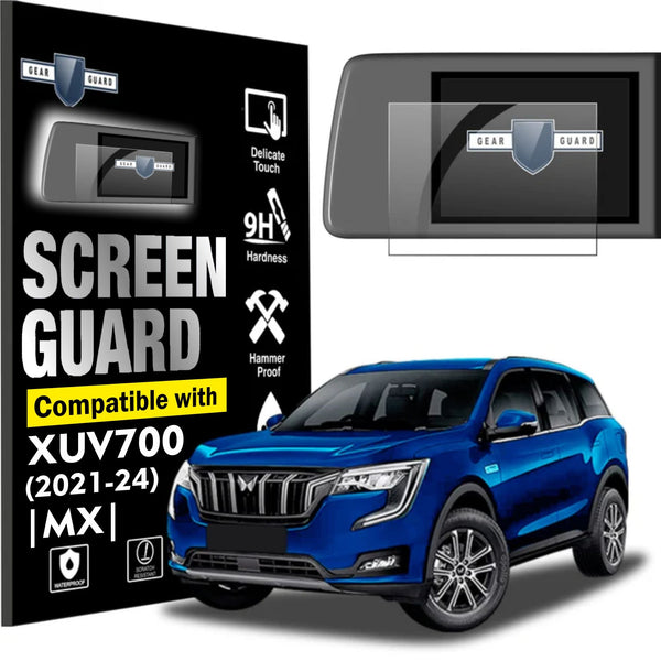 Mahindra XUV 700 8"inch Touch Screen Guard [2021 - 2025] - SG_XUV_8"_C