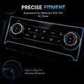 Mahindra XUV 700 AC Panel Interior Precut PPF Guard -XUV_700_AC_PPF