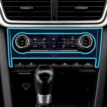 Mahindra XUV 700 AC Panel Interior Precut PPF Guard -XUV_700_AC_PPF