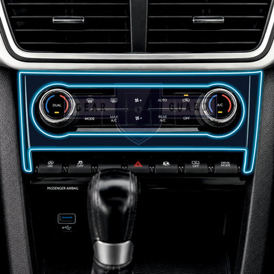 Mahindra XUV 700 AC Panel Interior Precut PPF Guard -XUV_700_AC_PPF