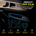 Mahindra XUV 700 Door Panel Interior Precut PPF Guard -SP_XUV_700_NHB_PPF