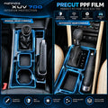 Mahindra XUV 700 Gear Console Precut PPF Film - [HAND BRAKE: AT | MT] -XUV700_GEAR_HB