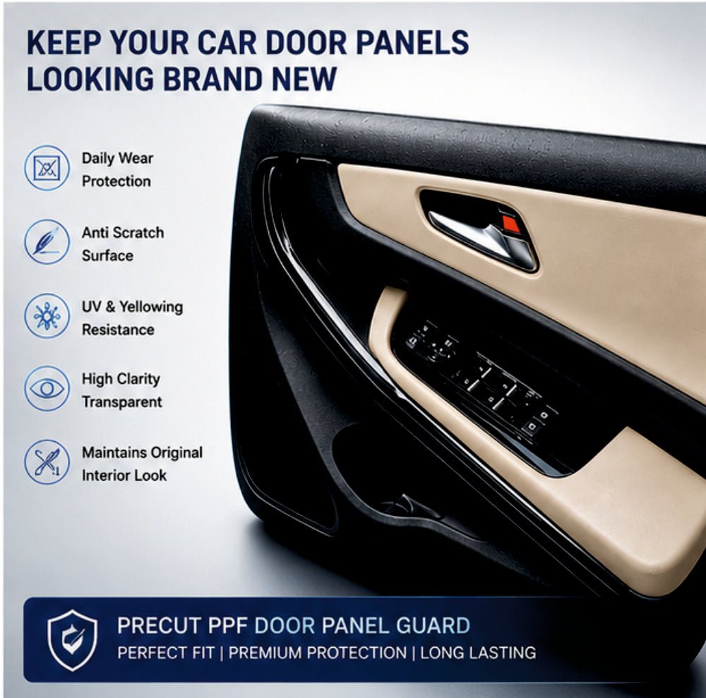 Mahindra XUV 7XO Door Panel Precut PPF Guard -SP_7XO_DOOR_PPF