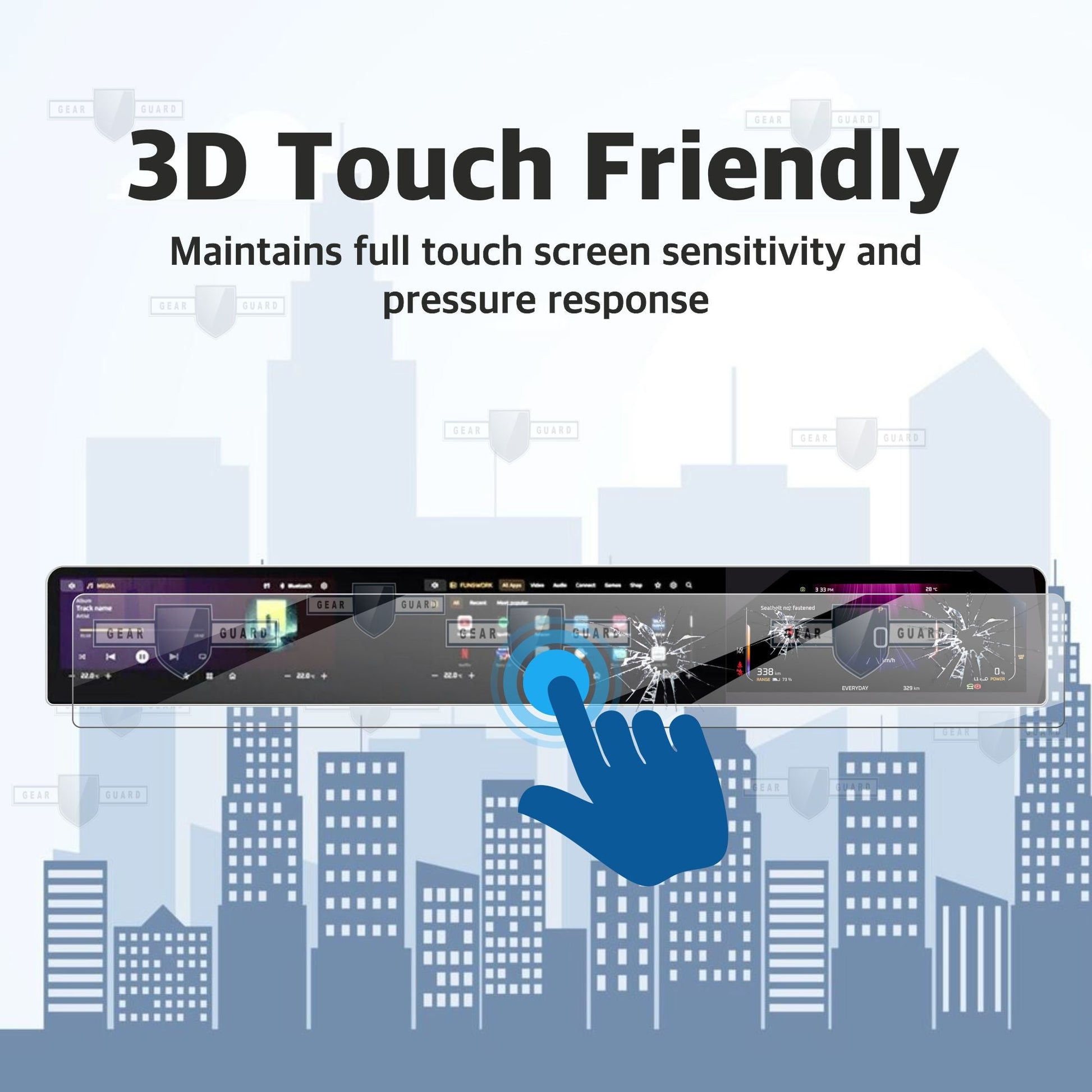 Mahindra XUV 7XO Full Touch Screen Guard - CFC_7XO-1