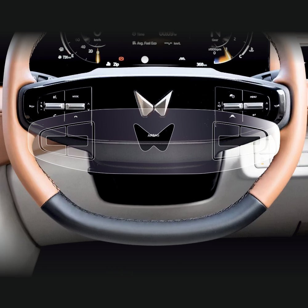 Mahindra XUV 7XO Steering Wheel Precut PPF Guard -7XO_STEERING_PPF