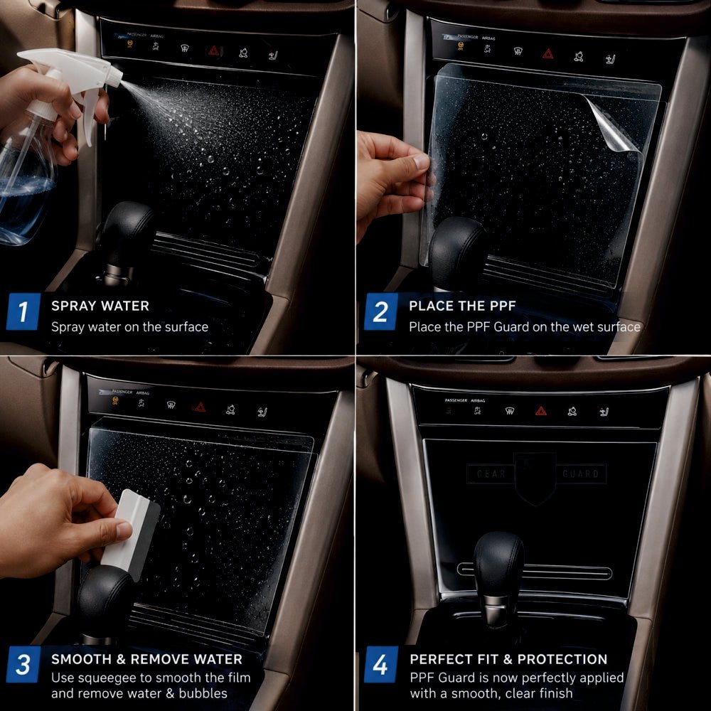 Mahindra XUV 7XO Storage Box and AC Vent Precut PPF Guard -7XO_STRGE_AC_PPF