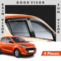 Maruti Suzuki Alto K10 Door Visor | Rain Visor | Sun Visor [2022 - 2025] - DV_ALTOK10_22_25_BKL