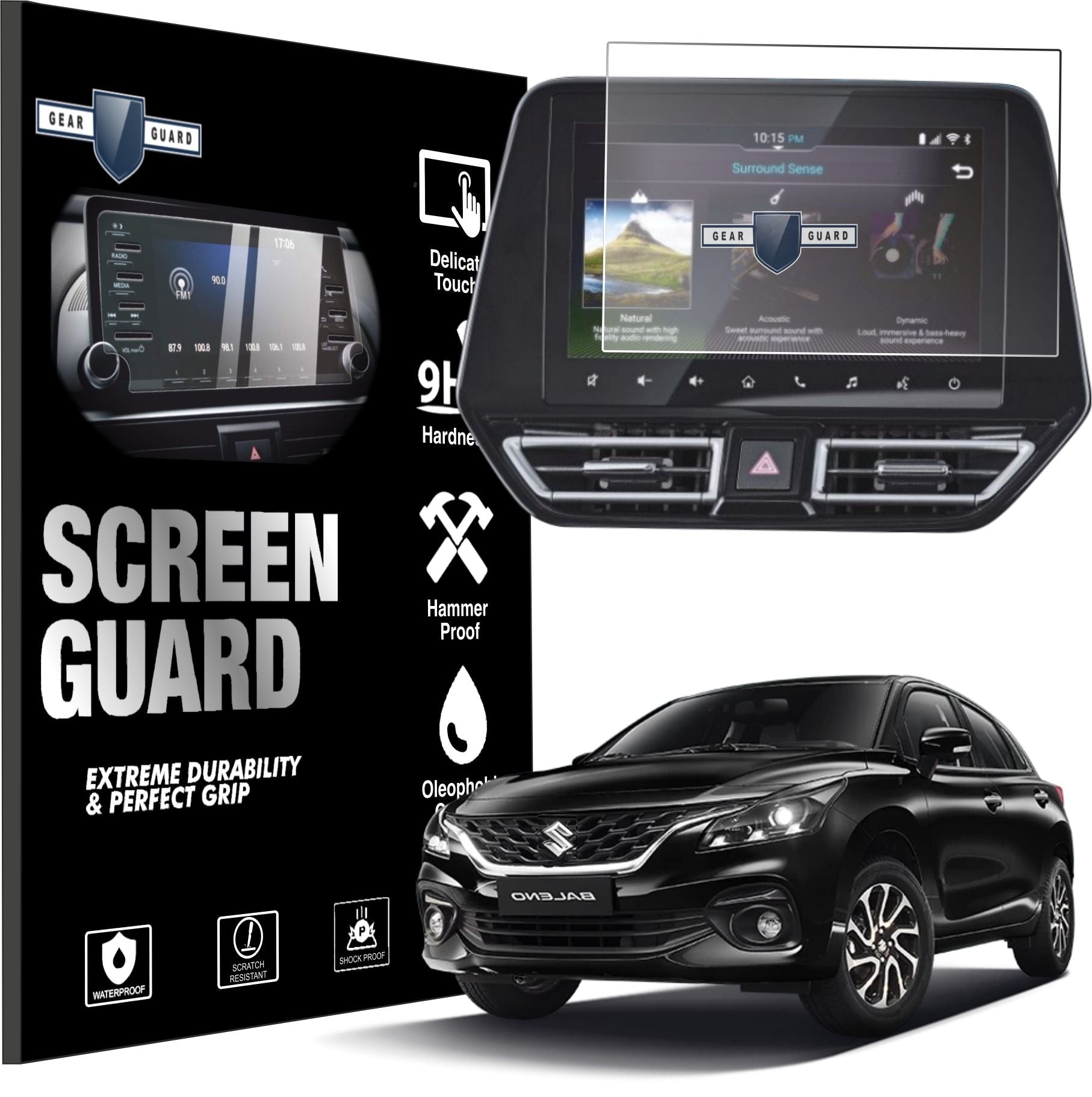 Maruti Suzuki Baleno Screen Protector [2022 - 2025] - S7C_MARUTI_BALENO