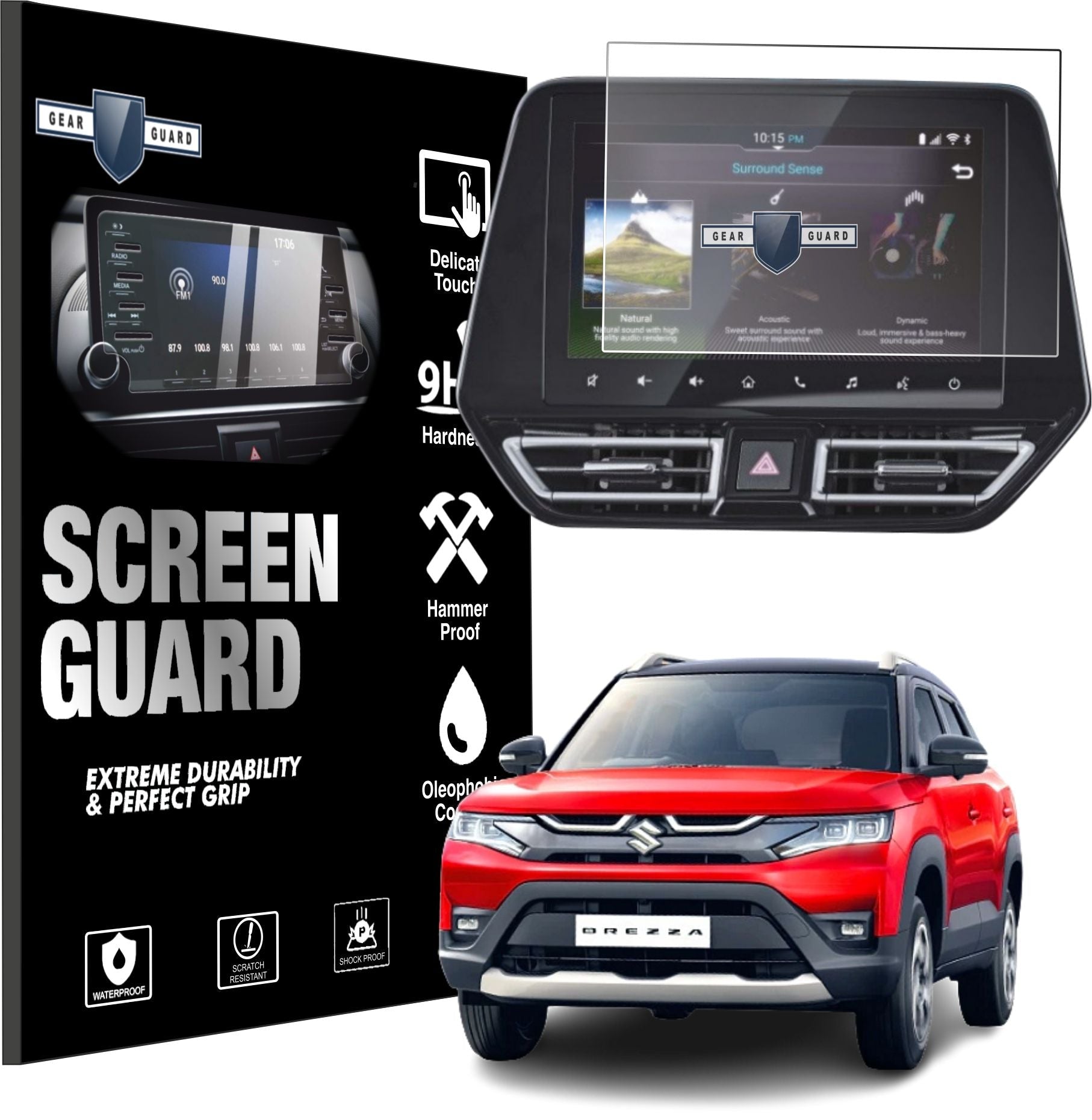 Maruti Suzuki Brezza Touch Screen Protector [2022 - 2025] - S7C_BREZZA