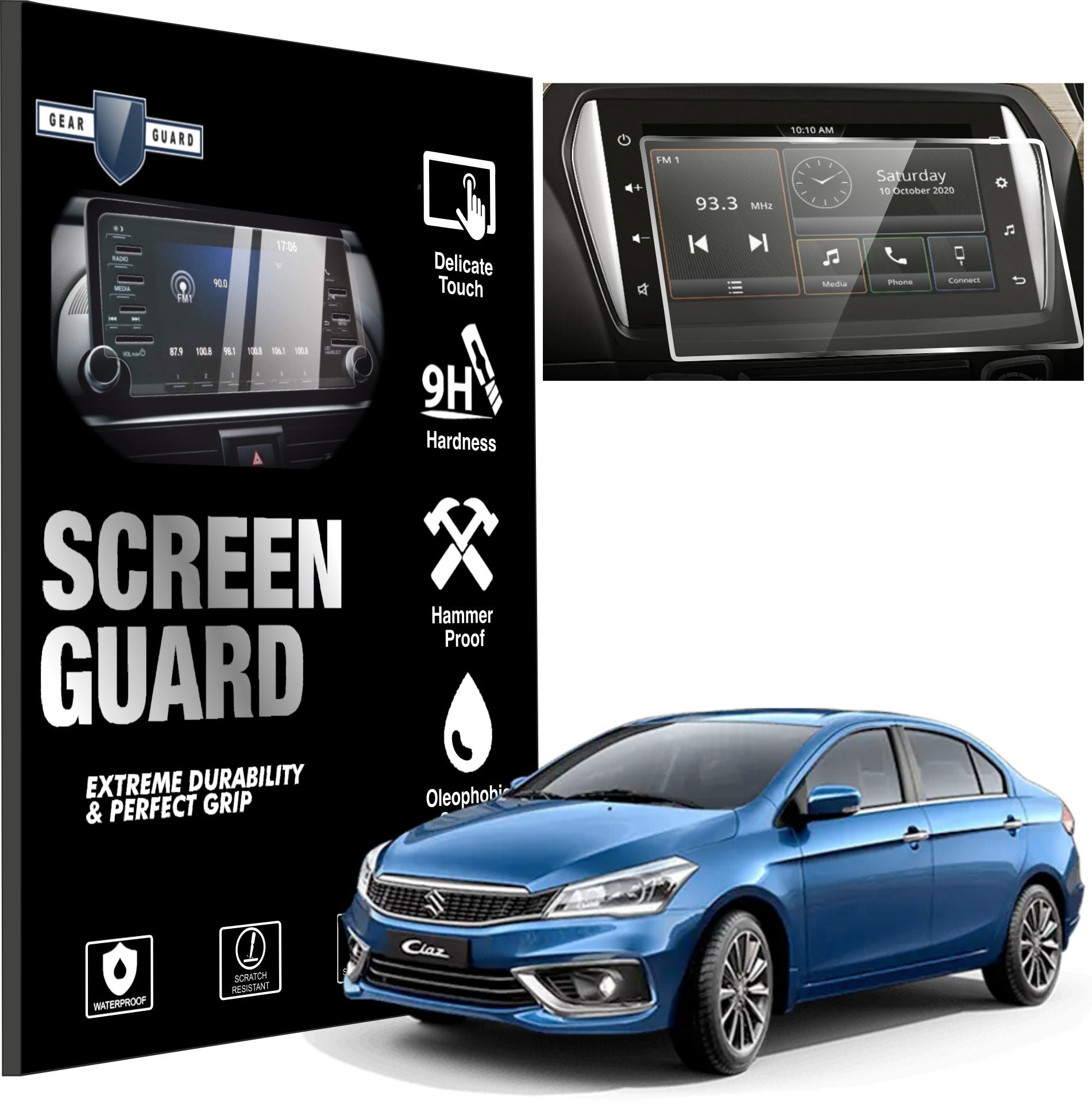 Maruti Suzuki Ciaz Accessories Touch Screen Guard 2019-2021 -CIAZ_1