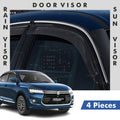 Maruti Suzuki Dzire Door Visor | Rain Visor | Sun Visor [2024 - 2025] - DV_DZIRE_24-25_BKL-2