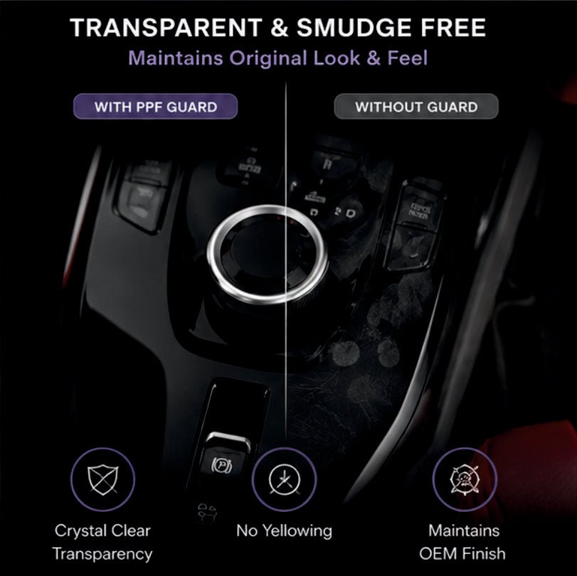 Maruti Suzuki e Vitara GEAR CONSOLE PPF Guard [2026] -EVITARA_GEAR_PPF