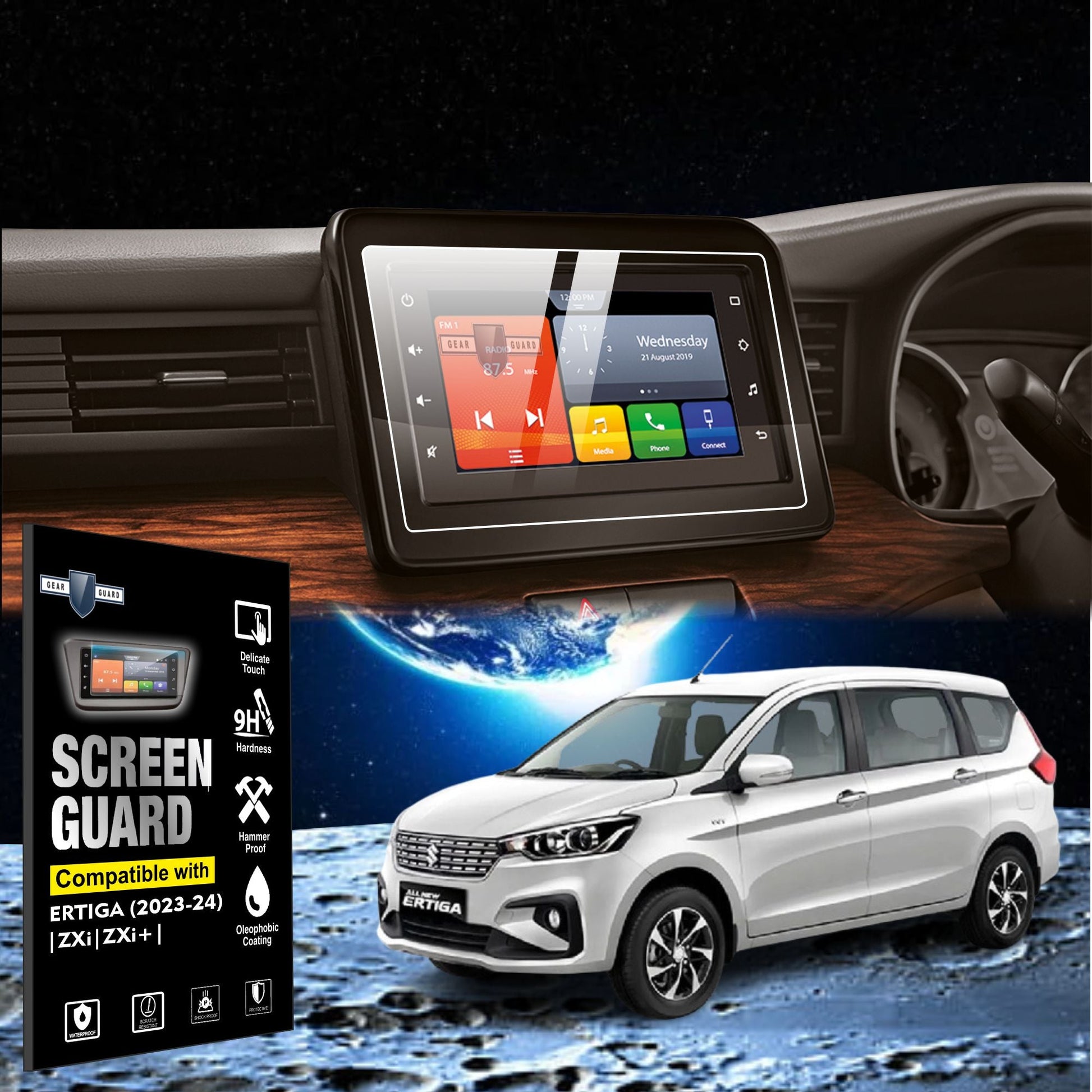 Maruti Suzuki Ertiga Touch screen Guard [2023 - 2025] - S7C_ERTIGA