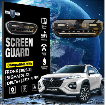 Maruti Suzuki Fronx AC Panel Screen Guard [2023 - 2025] - S4C_FRONX_AC