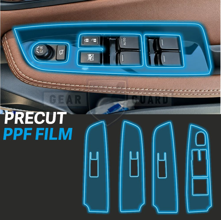 Maruti Suzuki Grand Vitara Interior Door Panels Precut PPF Film -SP_GRAND_VITARA_DOOR_PPF