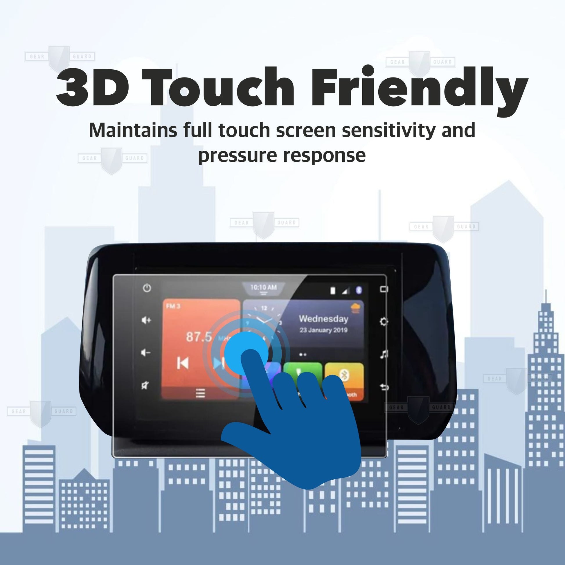 Maruti Suzuki S - Cross Touch Screen Guard [2015 - 2016] - VSSCROSS